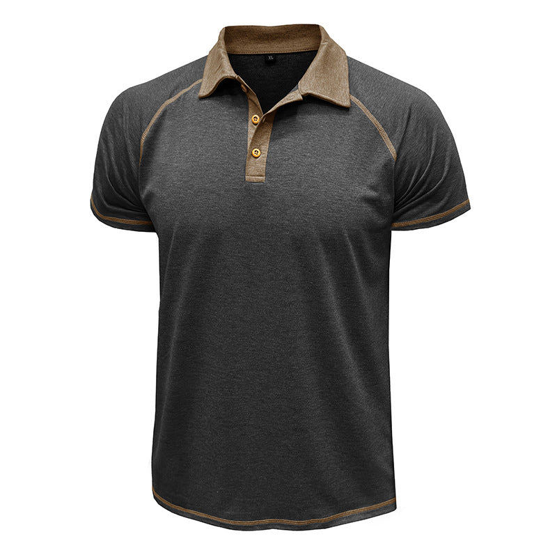 Short-sleeved Lapel T-shirt POLO