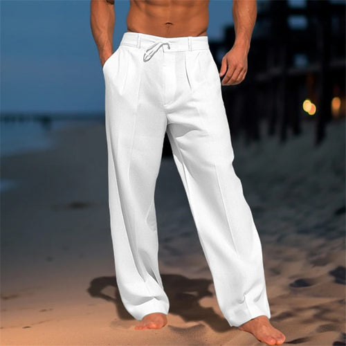 Casual Wide-Leg Straight Pants
