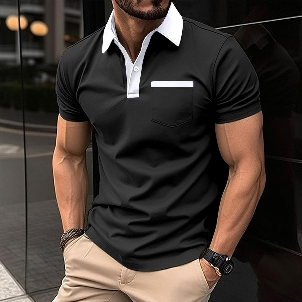 Lapel Fashion T-shirt Polo Shirt