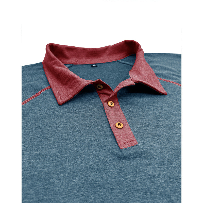 Short-sleeved Lapel T-shirt POLO