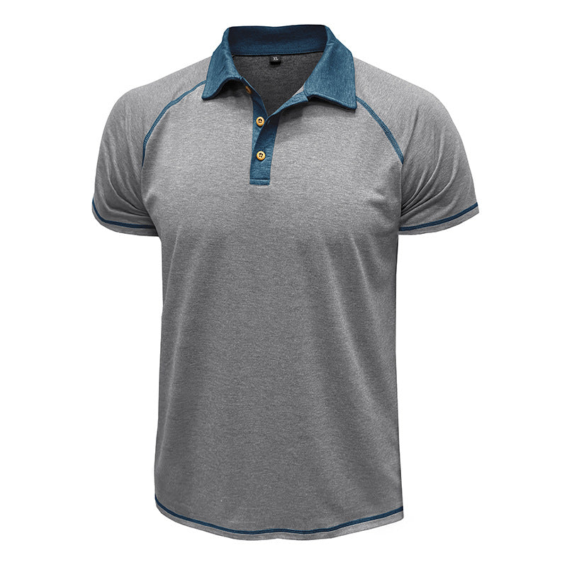 Short-sleeved Lapel T-shirt POLO